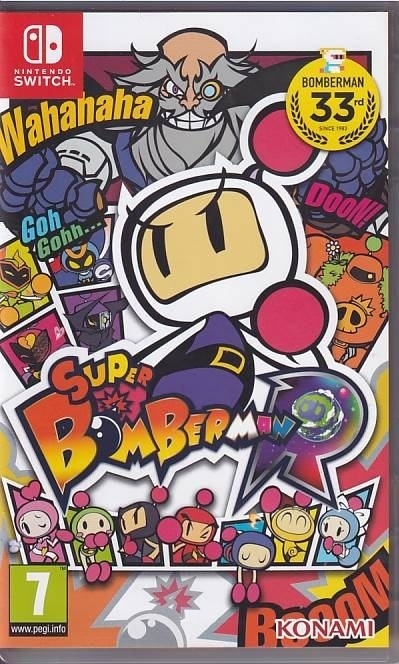 Super Bomberman R -  Nintendo Switch - (A Grade) (Genbrug)
